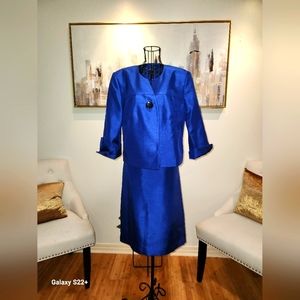Kim Rogers Suit Size 10 top Size 12 bottom
